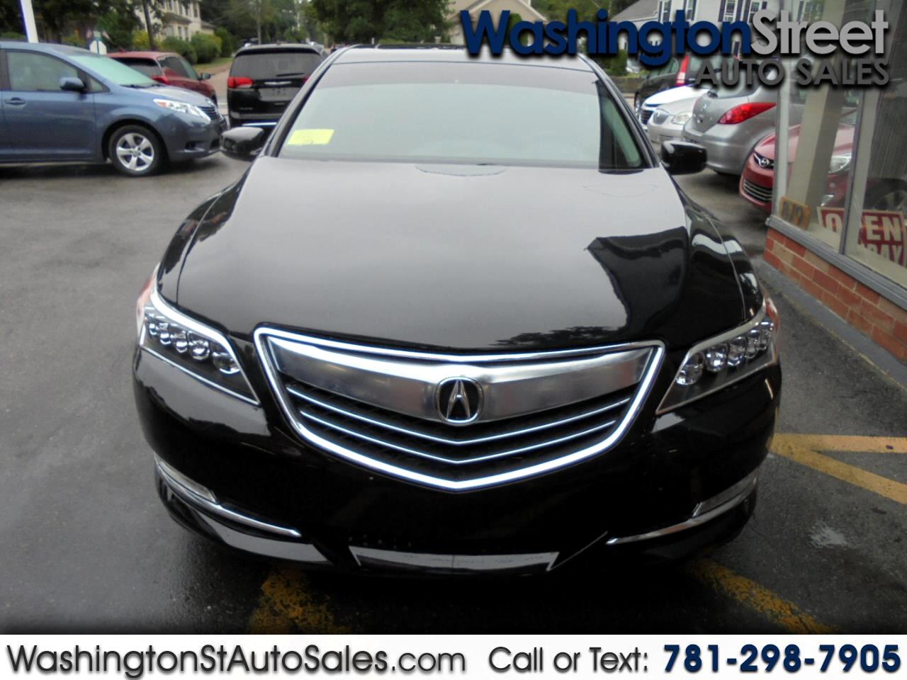 Acura RLX 6-Spd AT w/Advance Package 2014