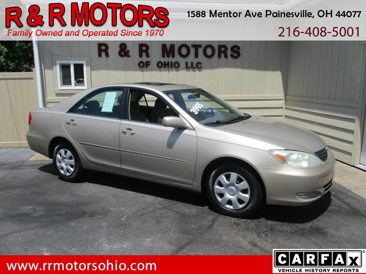 Used 2004 Toyota Camry LE for Sale in Painesville OH 44077 R&R Motors