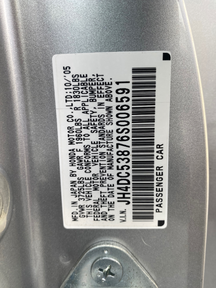 Acura RSX Coupe 2006 Acura RSX Coupe 2006