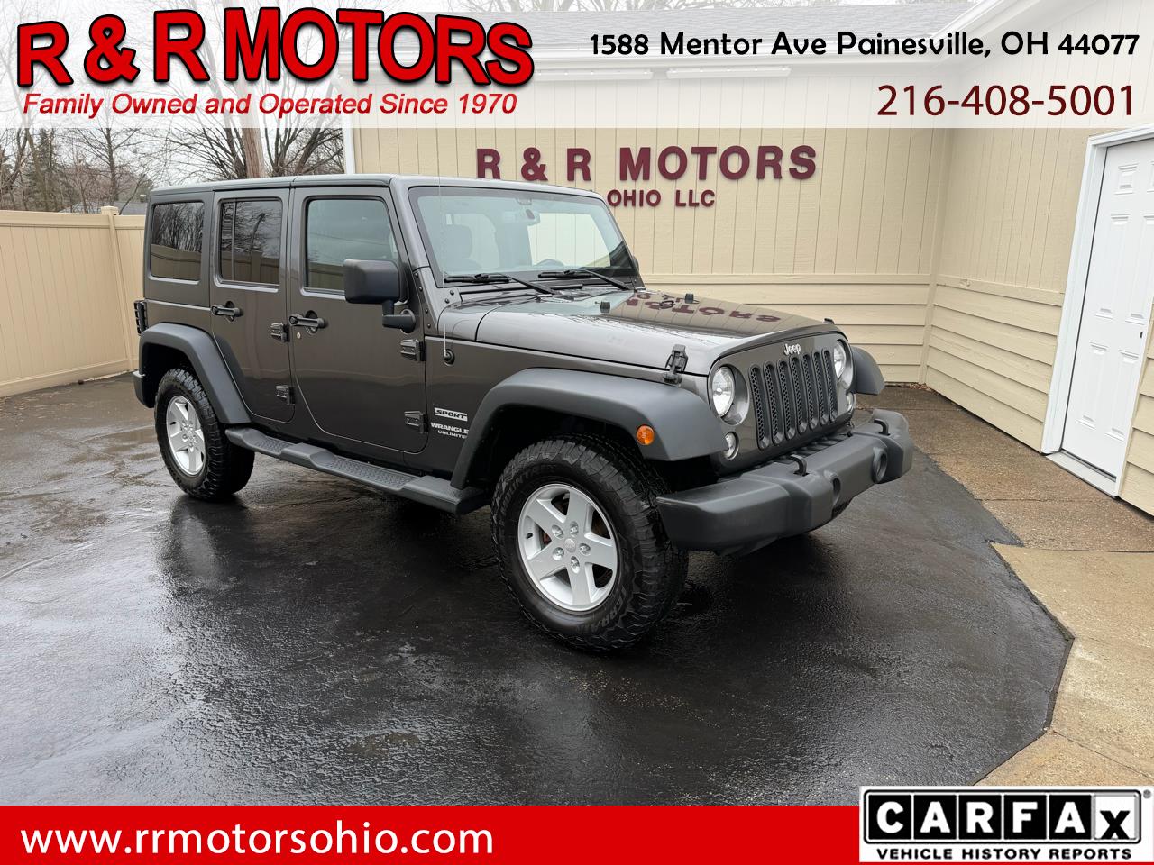 2017 Jeep Wrangler Unlimited Sport 4WD