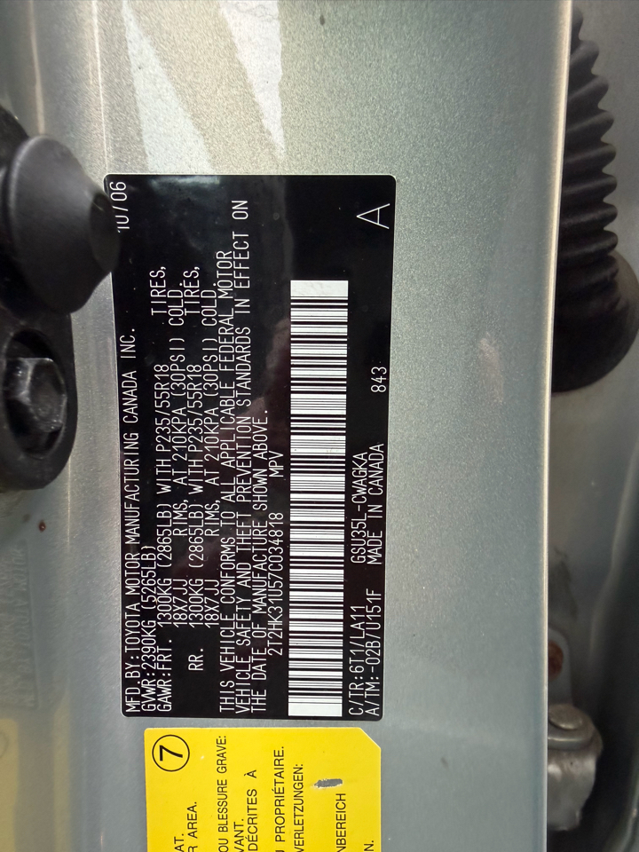 Lexus RX 350 AWD 2007