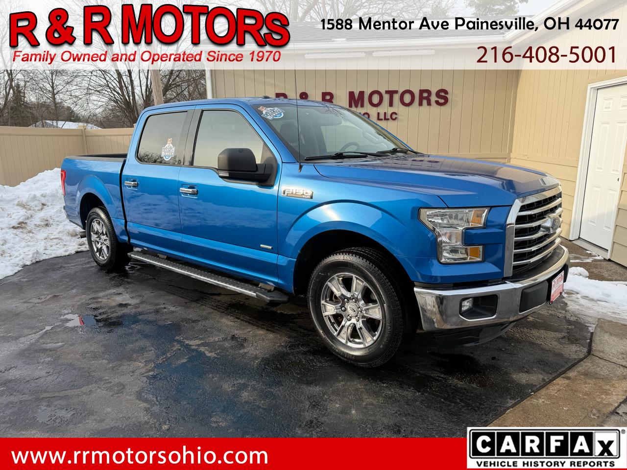 2015 Ford F-150 XLT 2WD SuperCrew 5.5' Box
