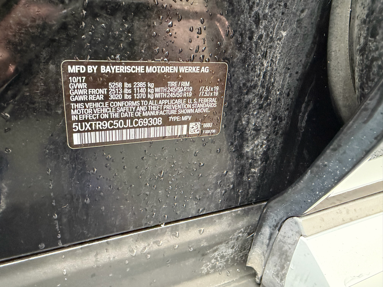 BMW X3 xDrive30i 2018