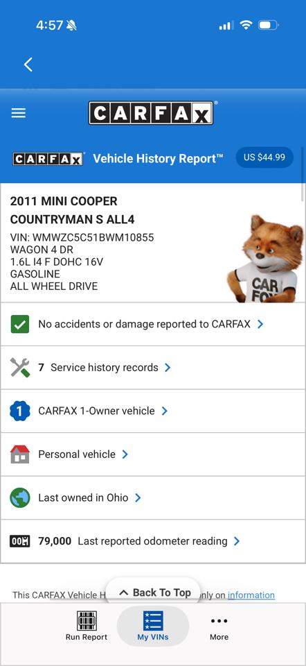 MINI Countryman S ALL4 2011