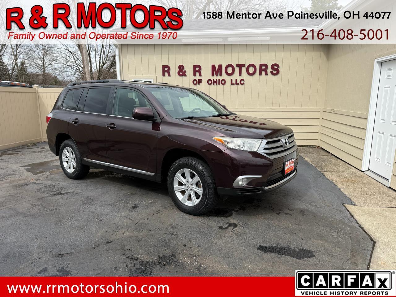 2012 Toyota Highlander SE 4D SUV AWD