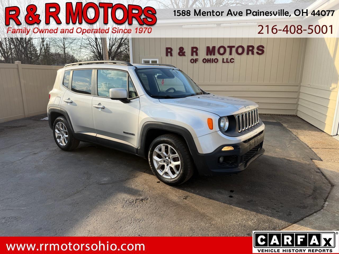 Jeep Renegade Latitude 4D SUV FWD 2015