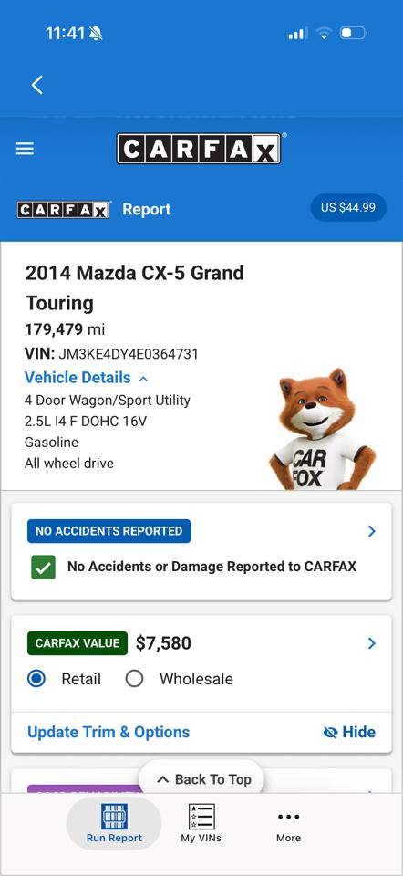 Mazda CX-5 Grand Touring AWD 2014