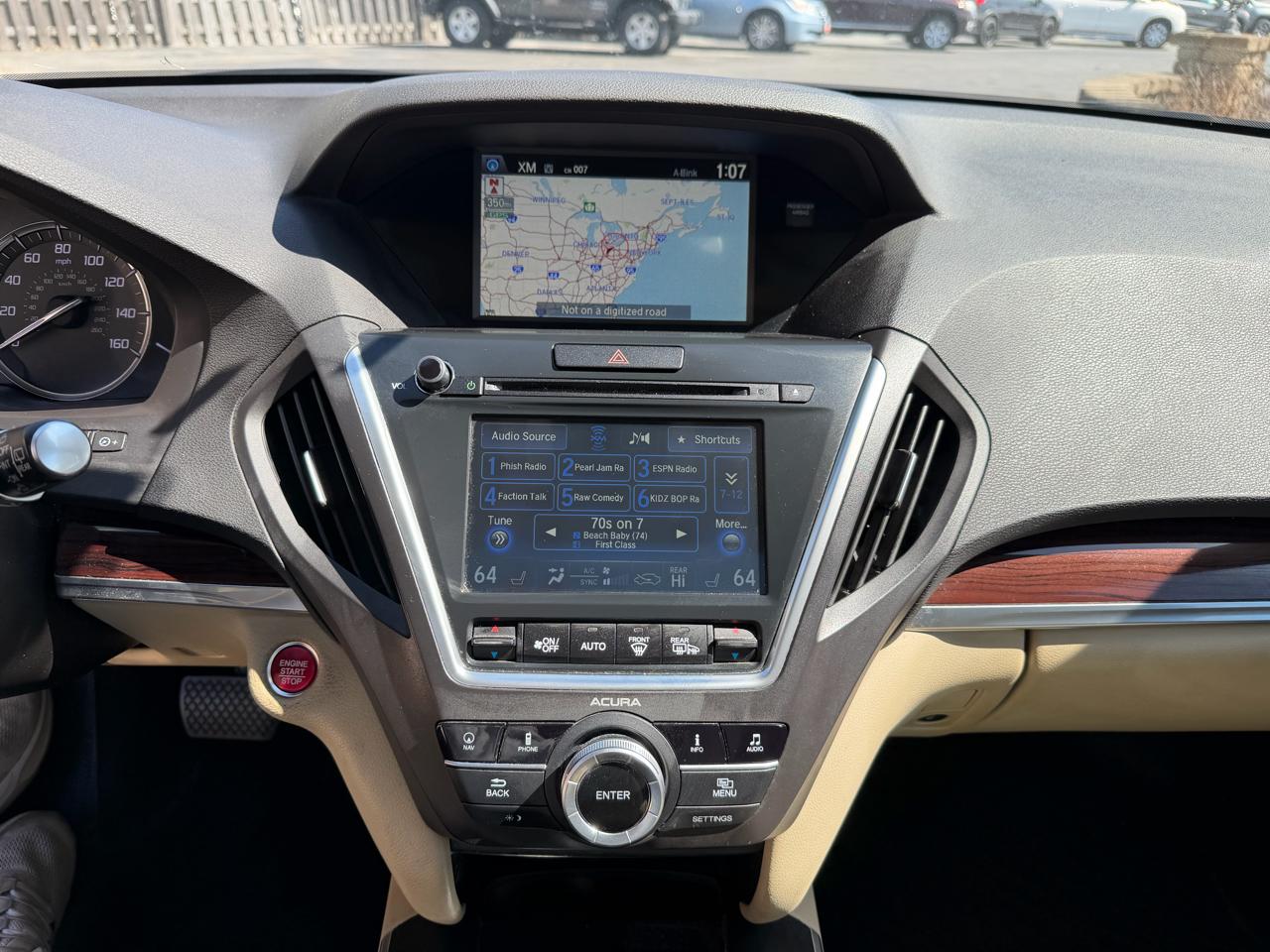 Acura MDX SH-AWD 6-Spd AT w/Tech Package 2015