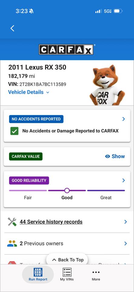 Lexus RX 350 AWD 2011
