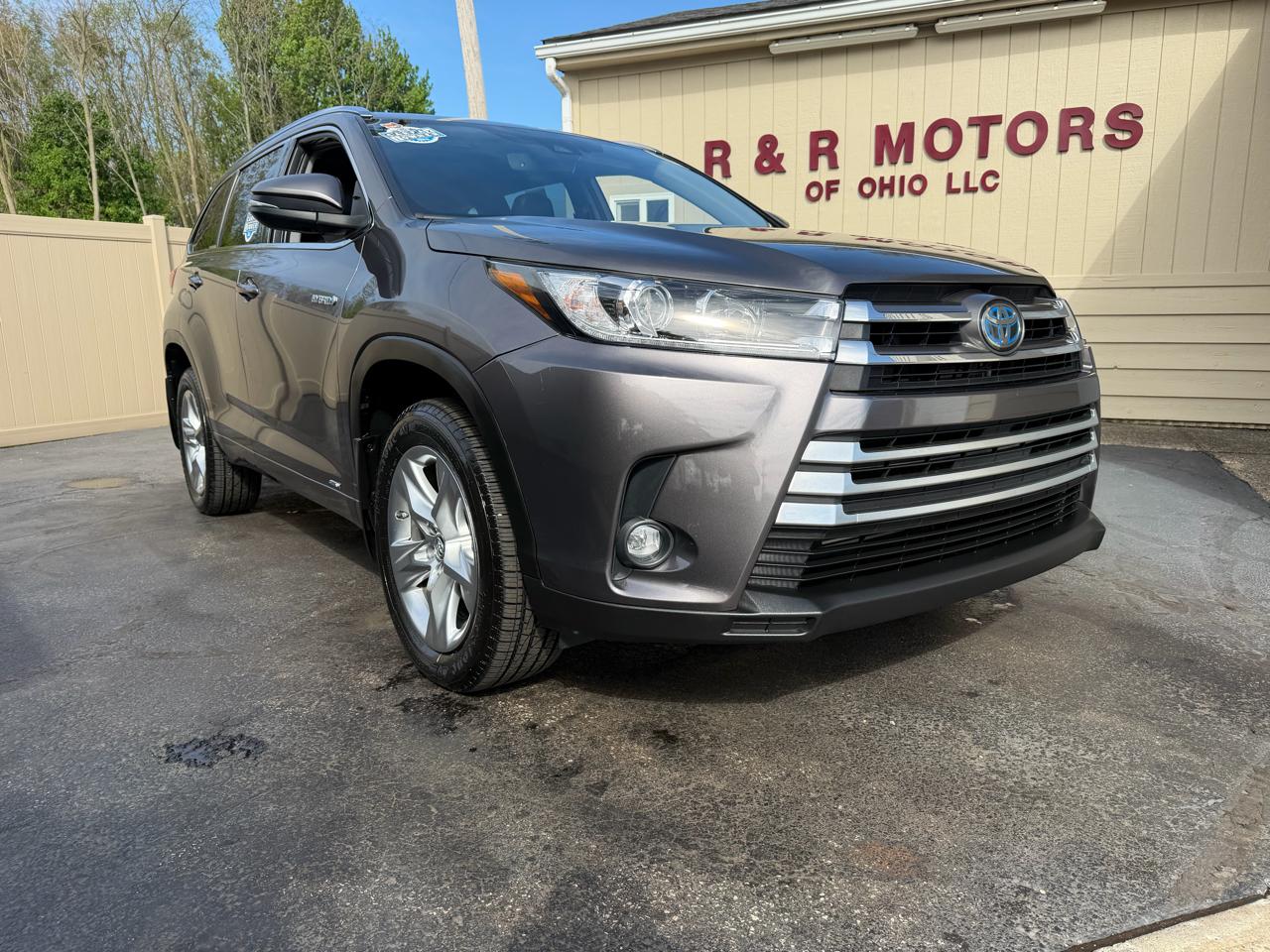 Toyota Highlander Hybrid Limited AWD 2019
