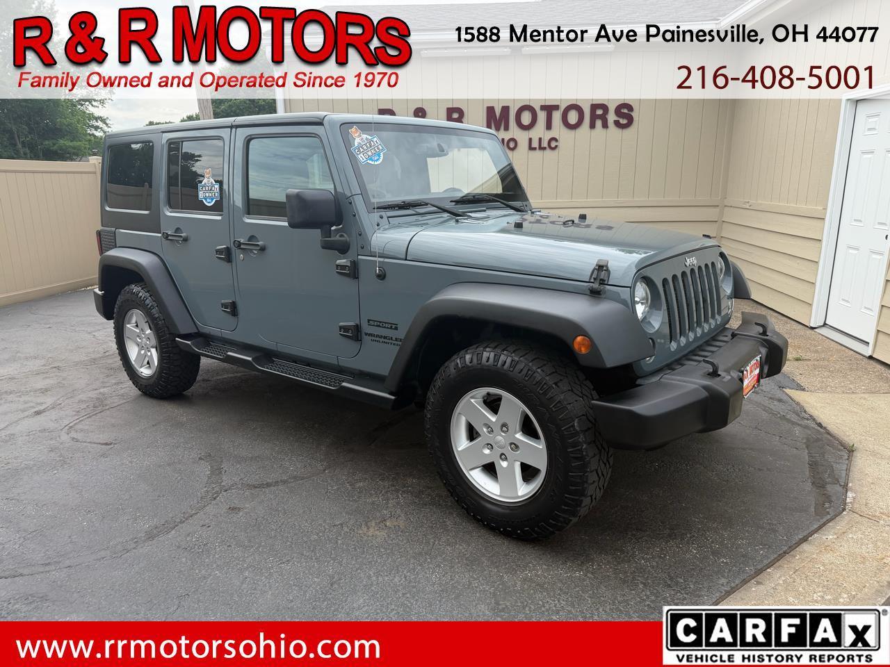 Jeep Wrangler Unlimited Sport 4WD 2015