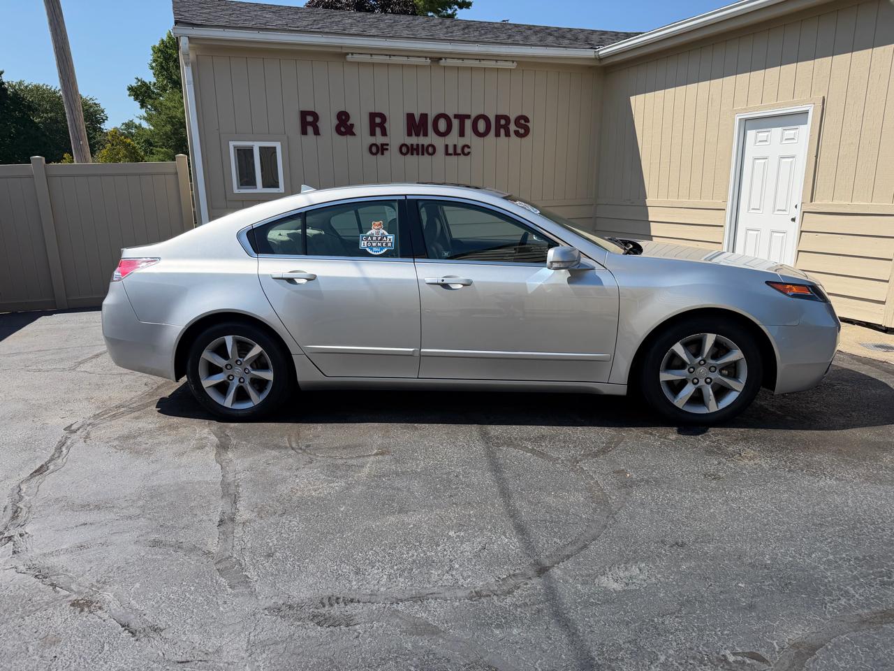 Acura TL 6-Speed AT with Tech Package and 18-In. WP 2012