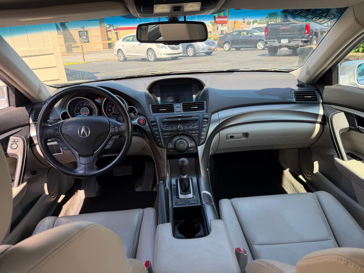 Acura TL 6-Speed AT with Tech Package and 18-In. WP 2012