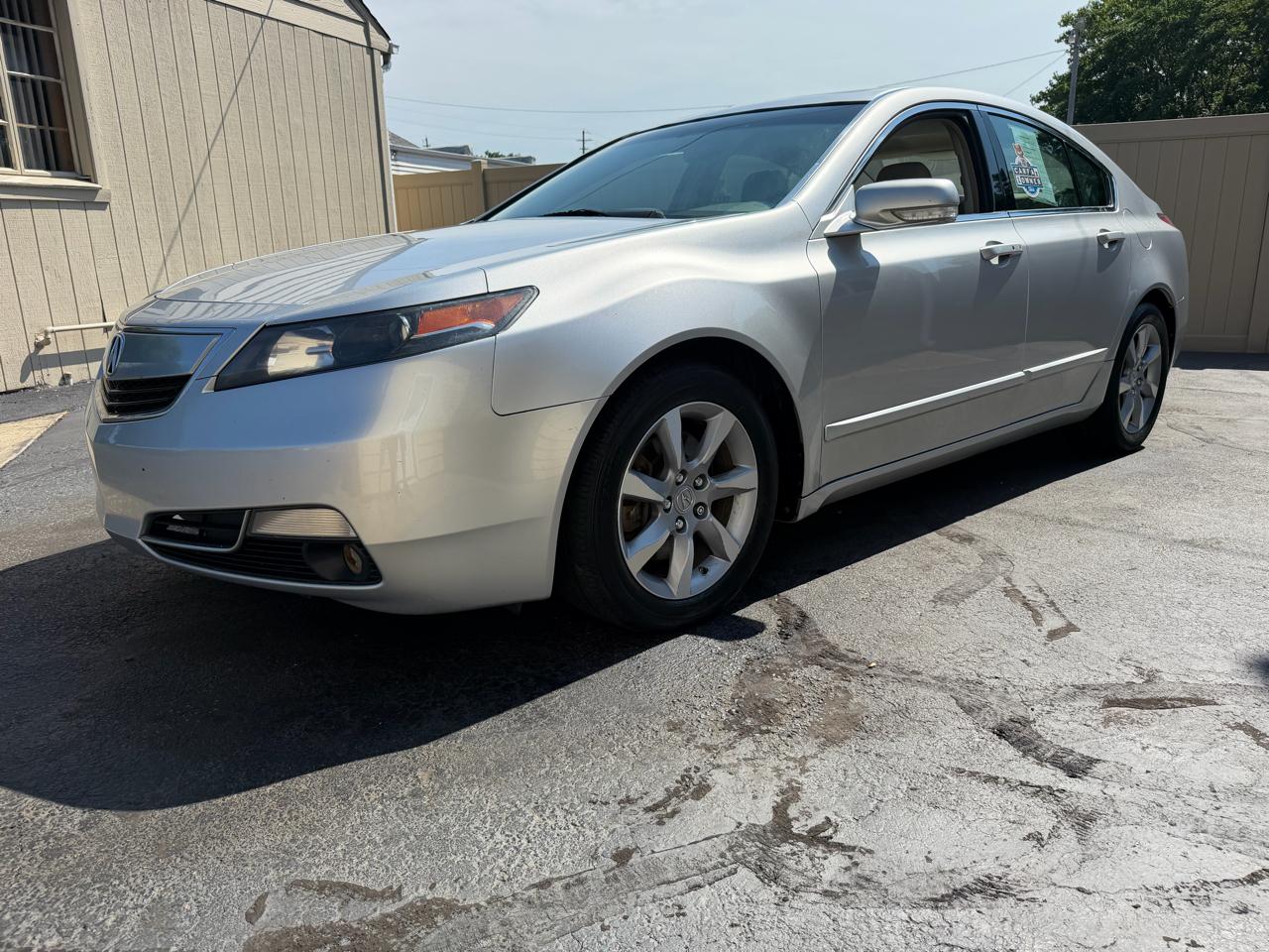 Acura TL 6-Speed AT with Tech Package and 18-In. WP 2012