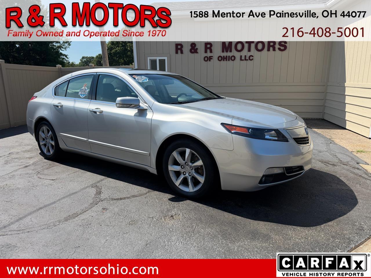 Acura TL 6-Speed AT with Tech Package and 18-In. WP 2012
