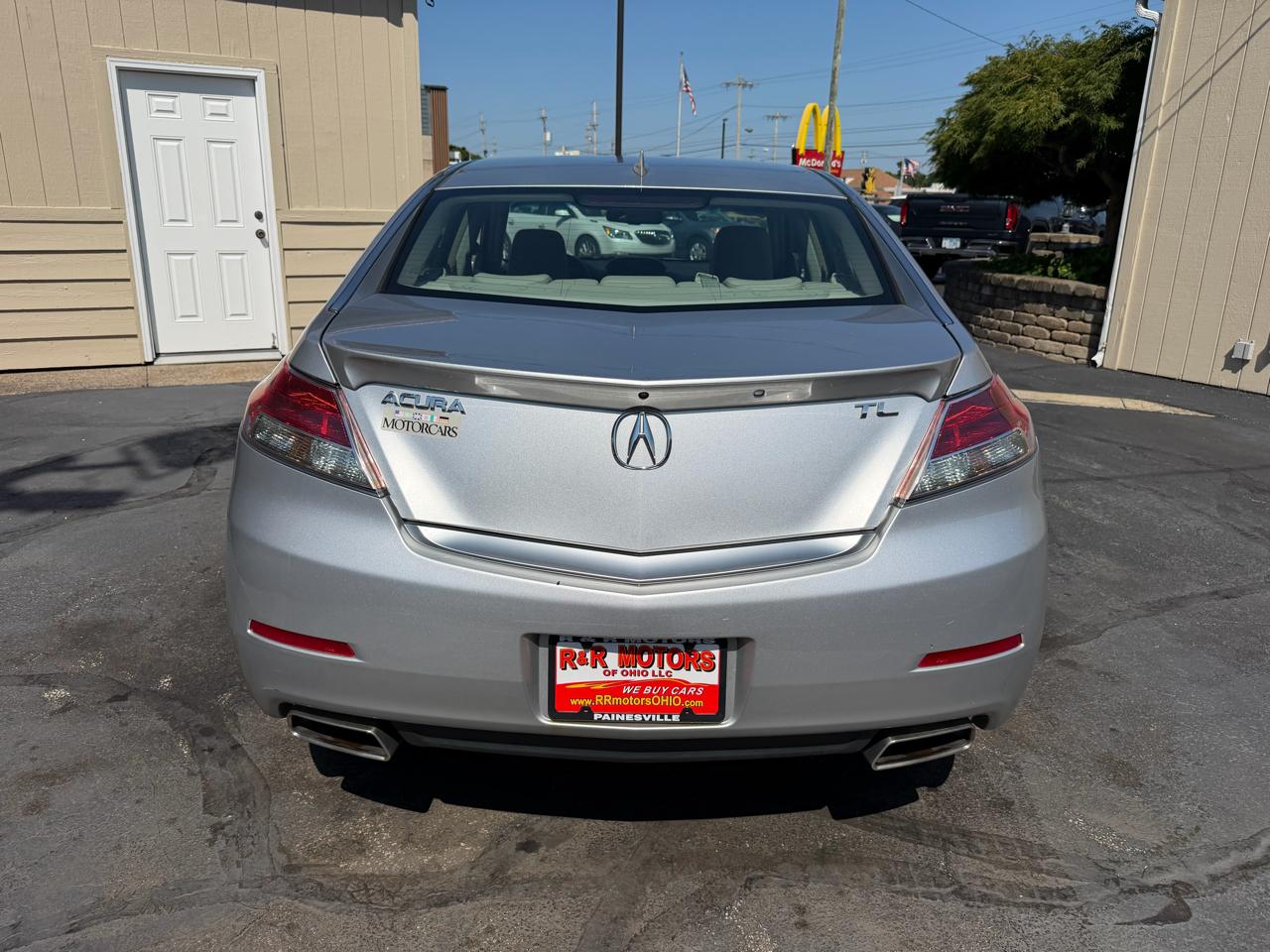 Acura TL 6-Speed AT with Tech Package and 18-In. WP 2012