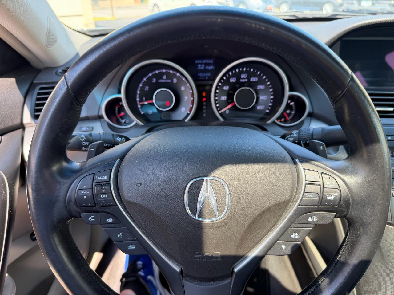 Acura TL 6-Speed AT with Tech Package and 18-In. WP 2012
