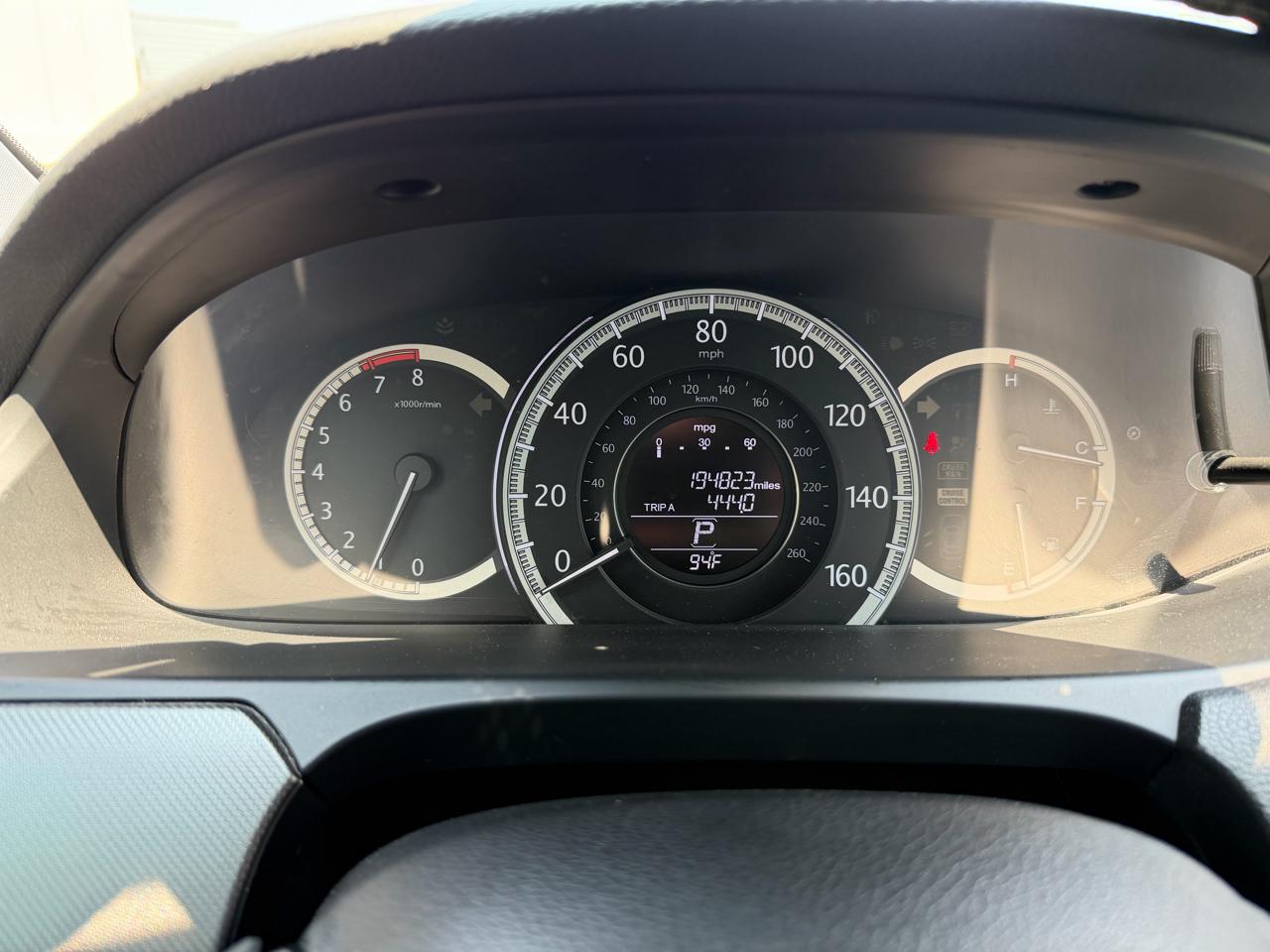 Honda Accord LX Sedan CVT 2015