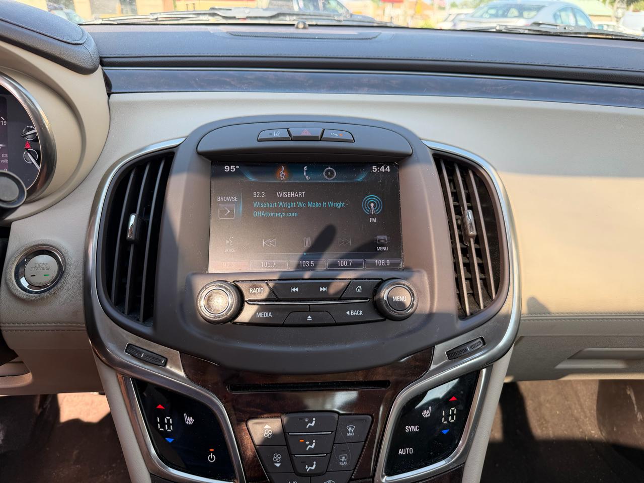 Buick LaCrosse Leather Package 2015