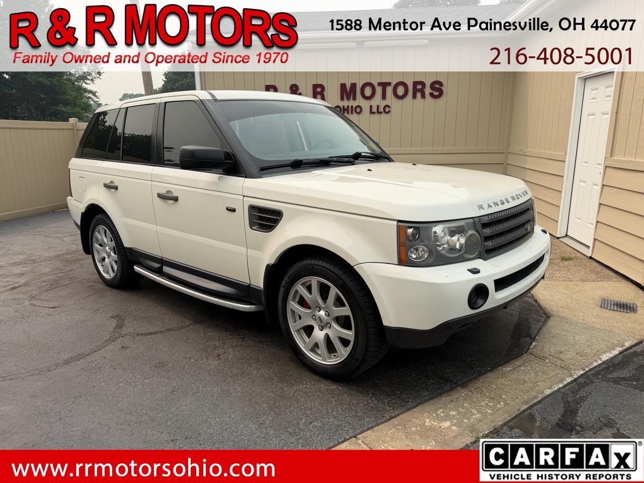 2007 Land Rover Range Rover Sport HSE 4D SUV