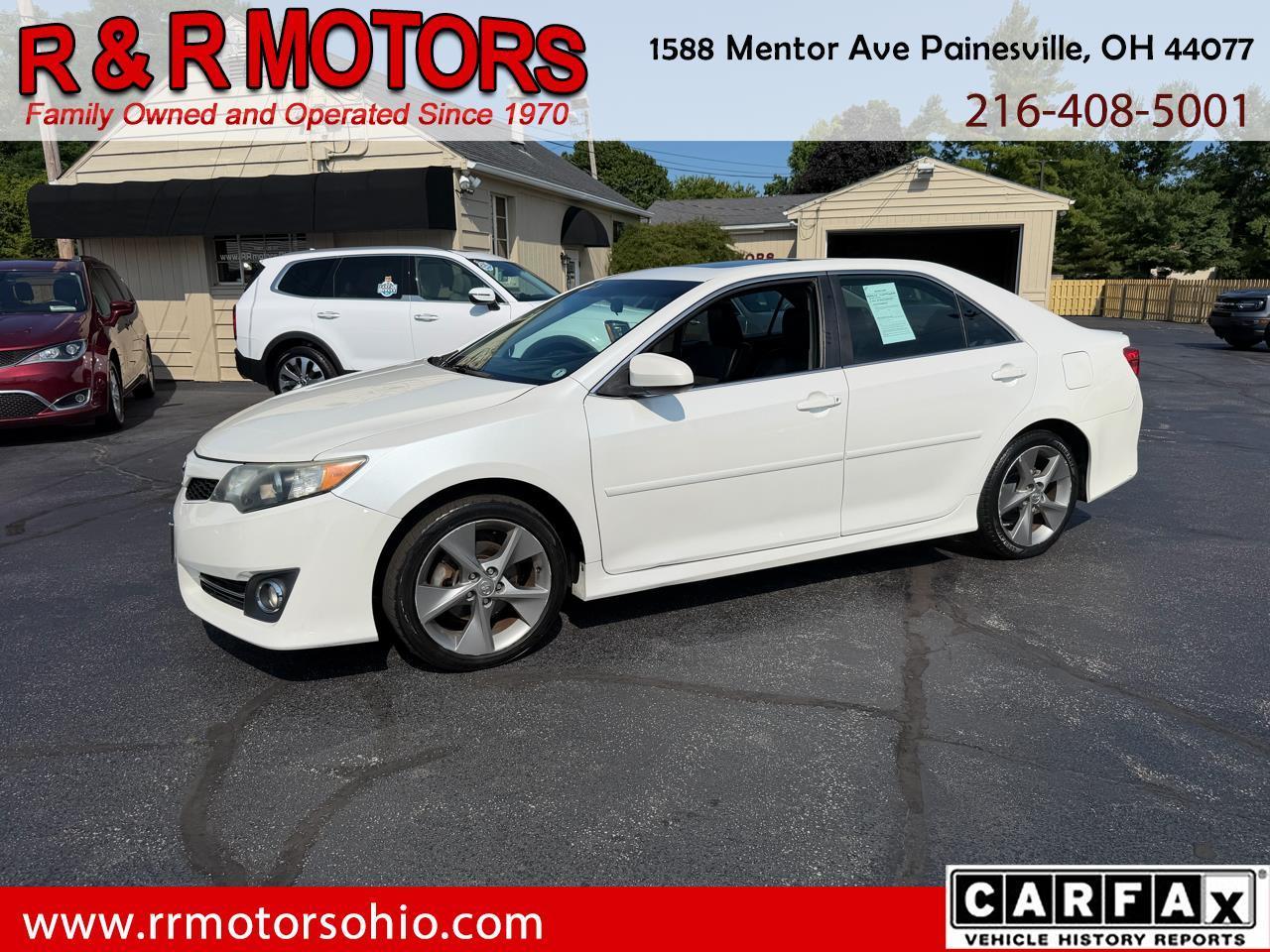 2012 Toyota Camry SE 4D Sedan