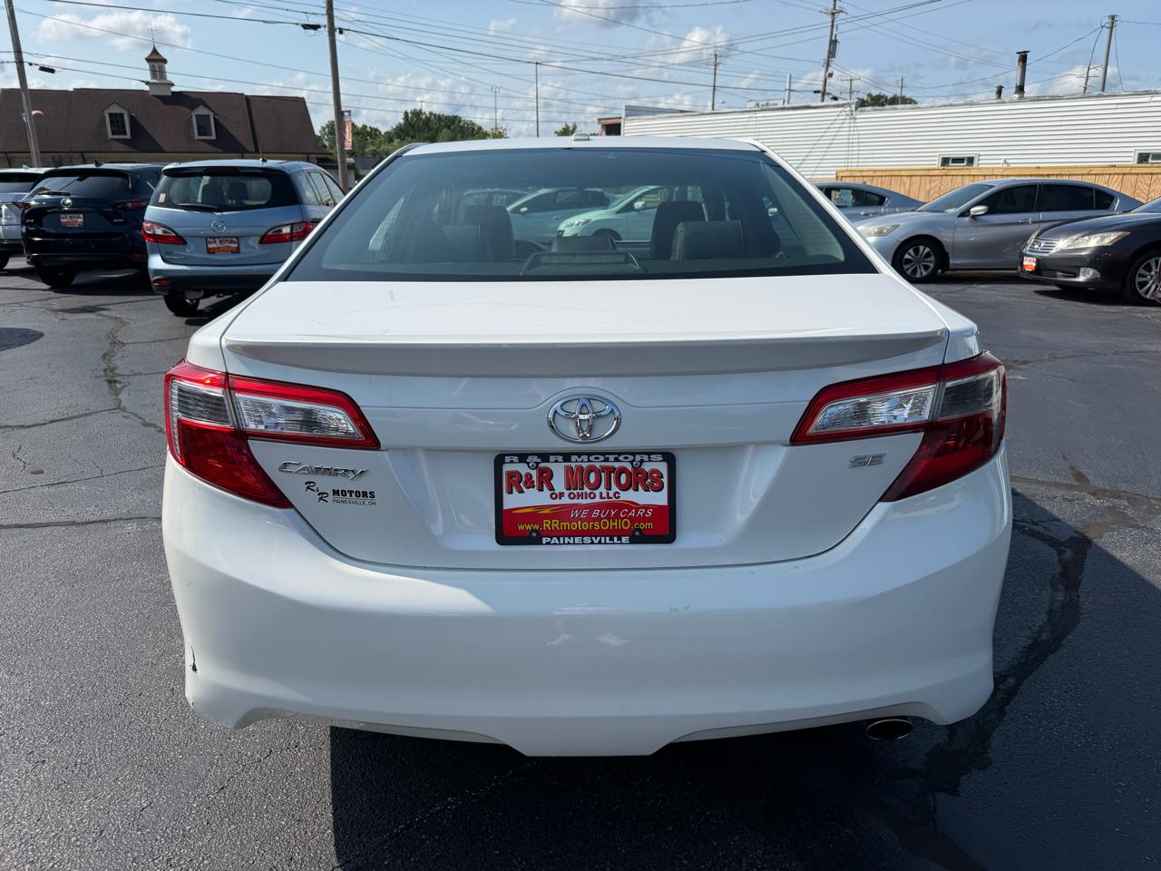 Toyota Camry SE 4D Sedan 2012