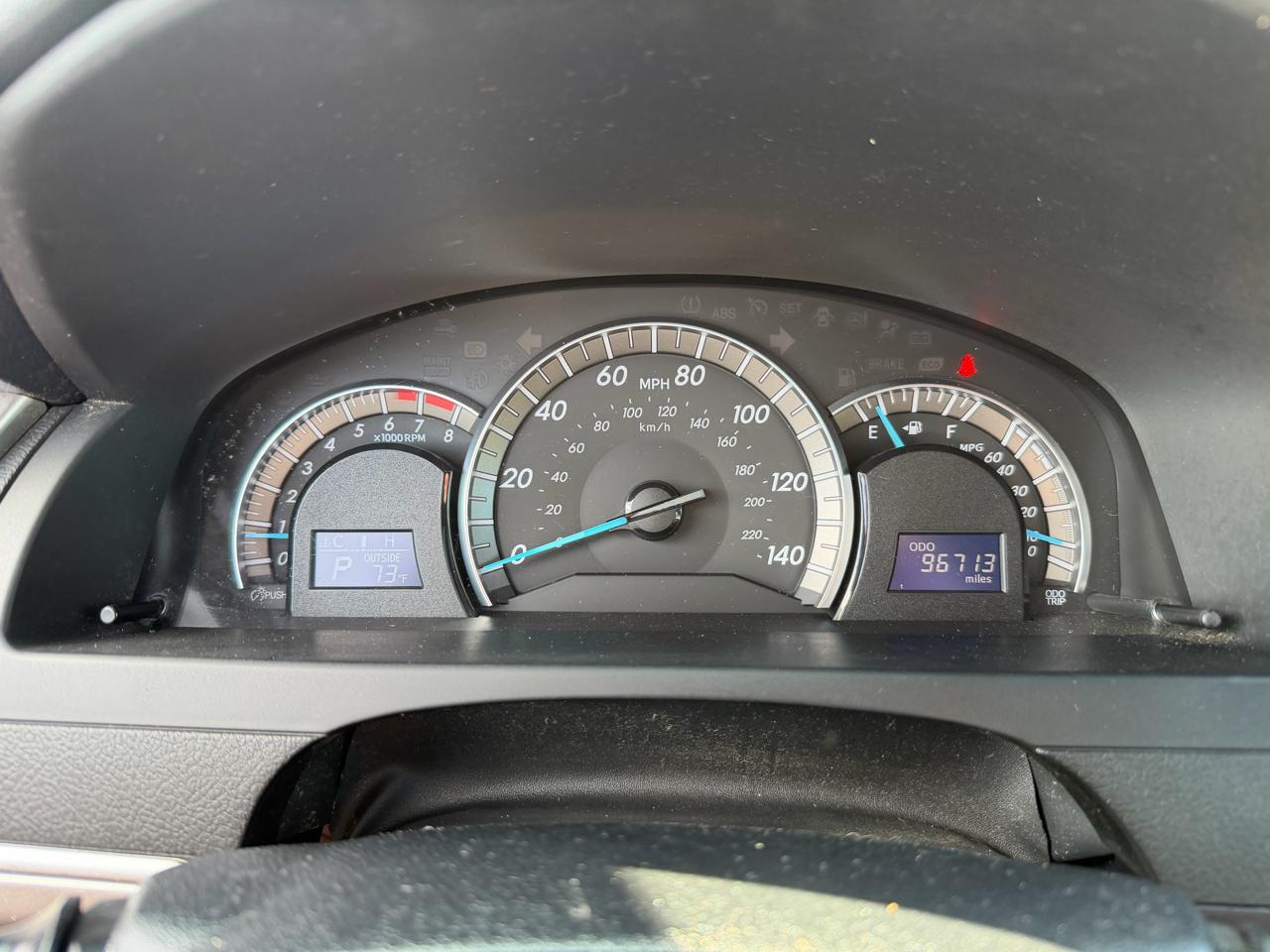 Toyota Camry SE 4D Sedan 2012