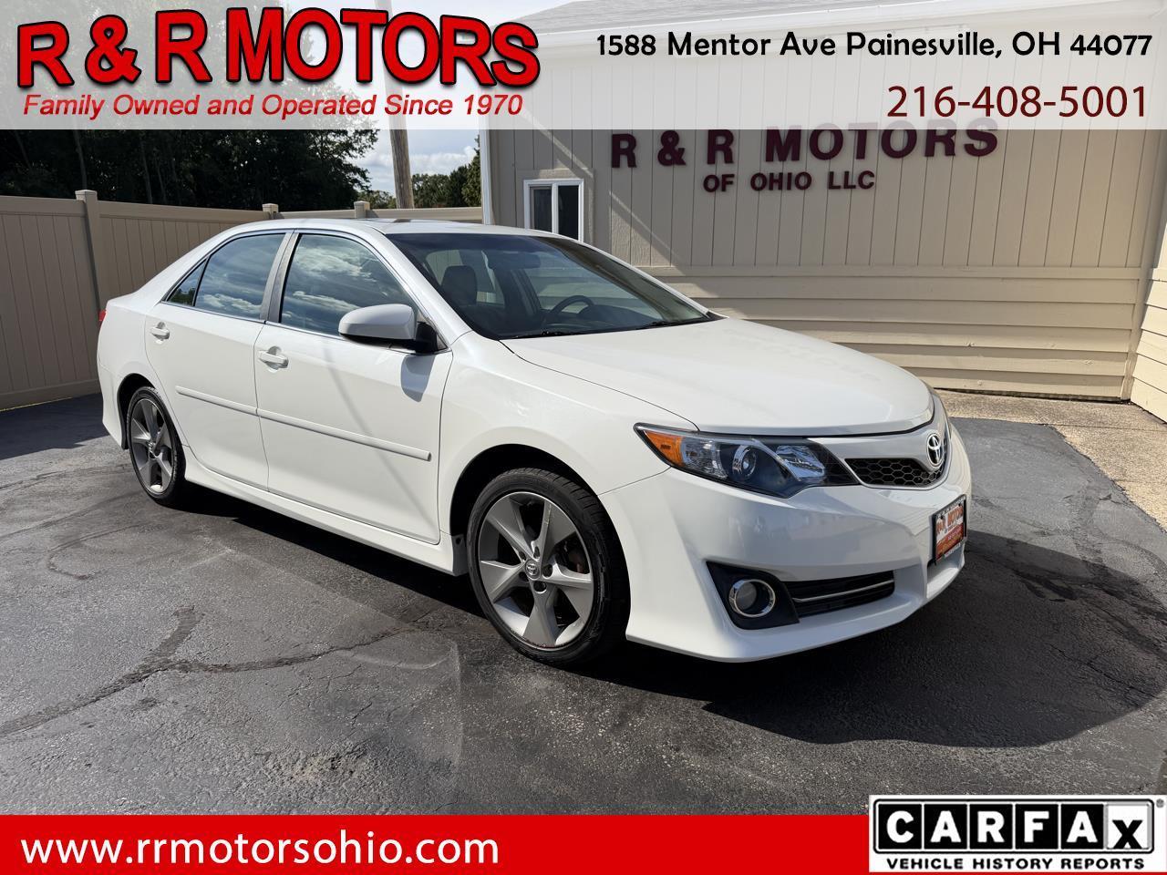 2012 Toyota Camry SE 4D Sedan