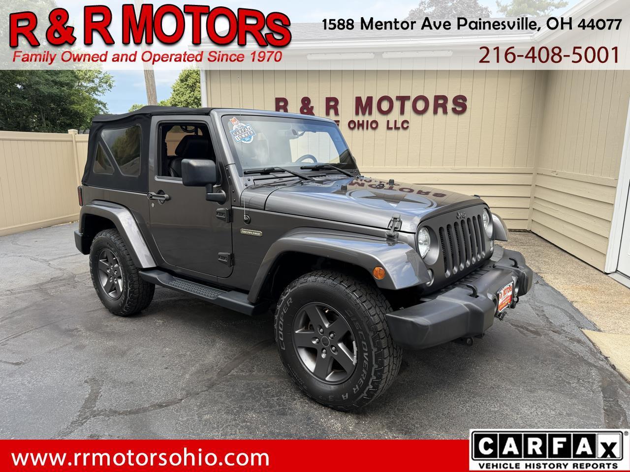 Jeep Wrangler Sport 4WD 2016