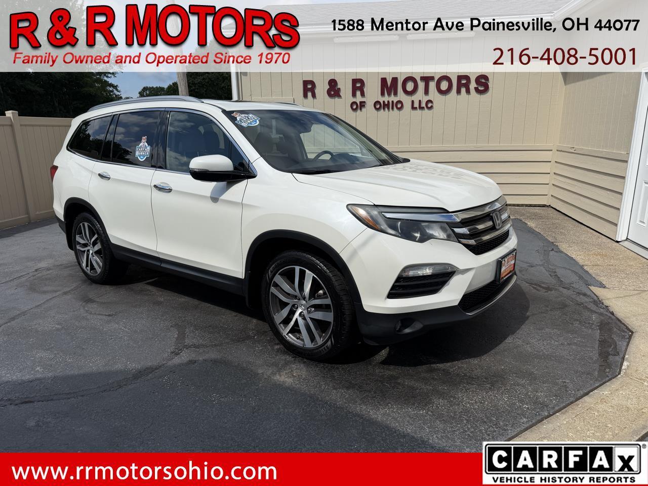 2017 Honda Pilot Elite 4WD