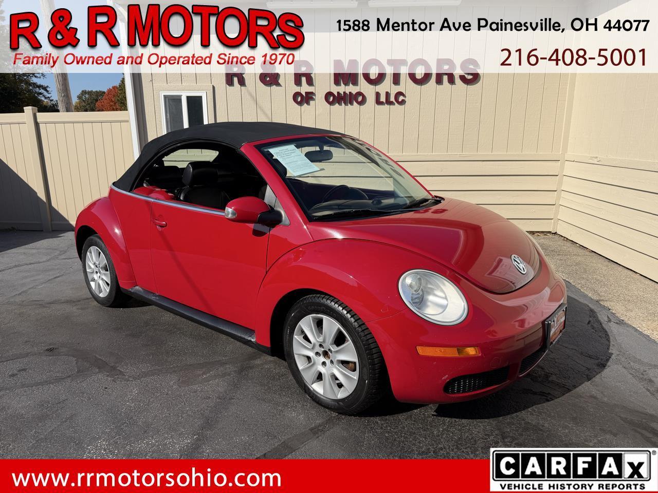 2010 Volkswagen New Beetle 2.5L PZEV Convertible