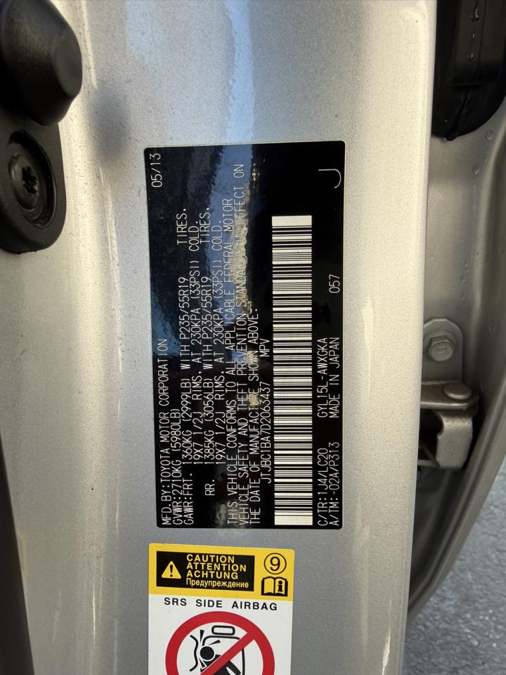 Lexus RX 450h AWD 4dr Hybrid 2013