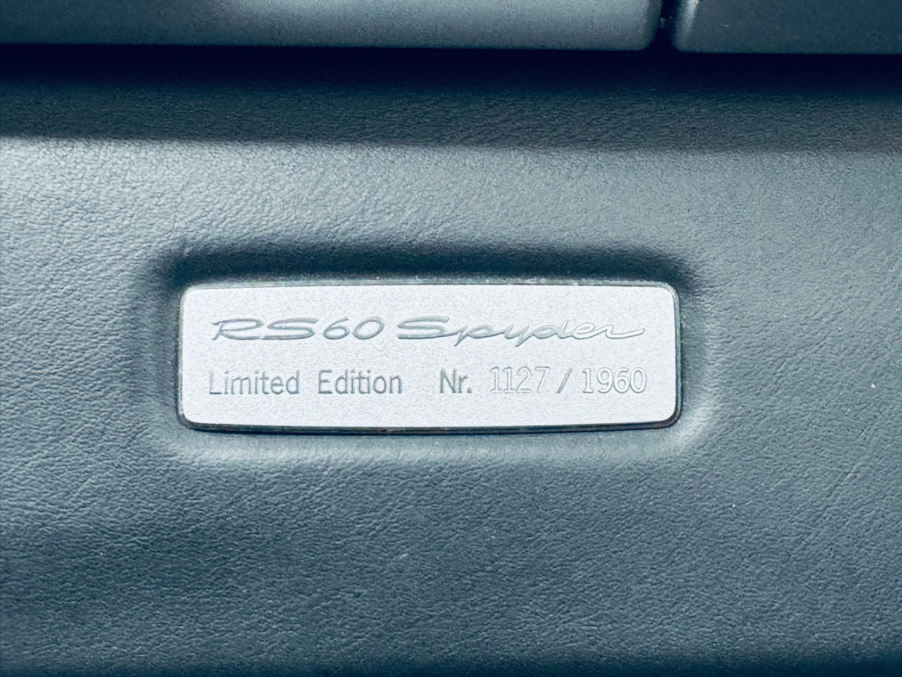 Porsche Boxster 2dr Roadster RS 60 Spyder 2008