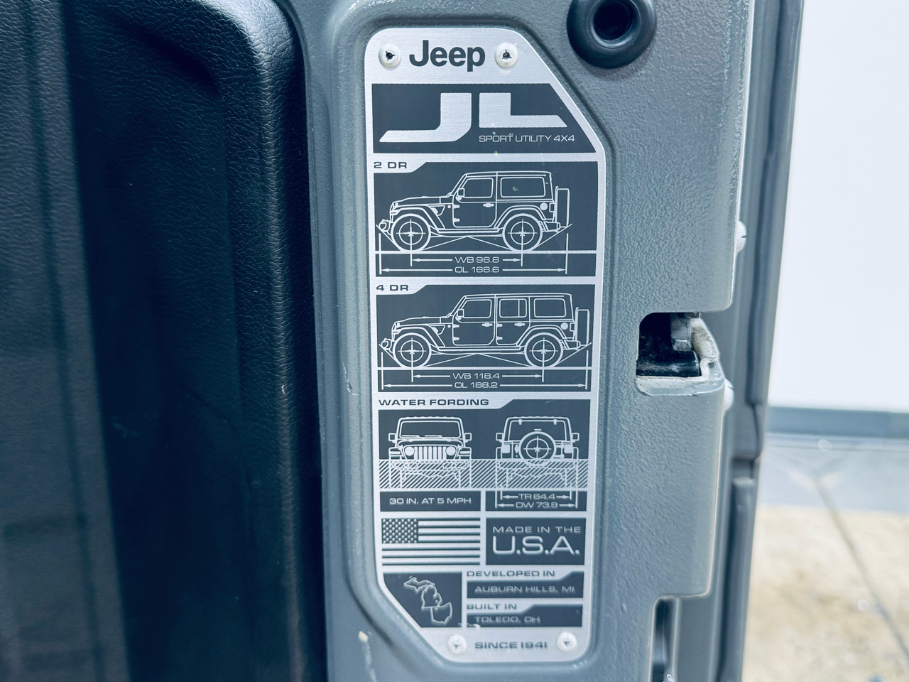 Jeep Wrangler Unlimited Sahara 4x4 2019