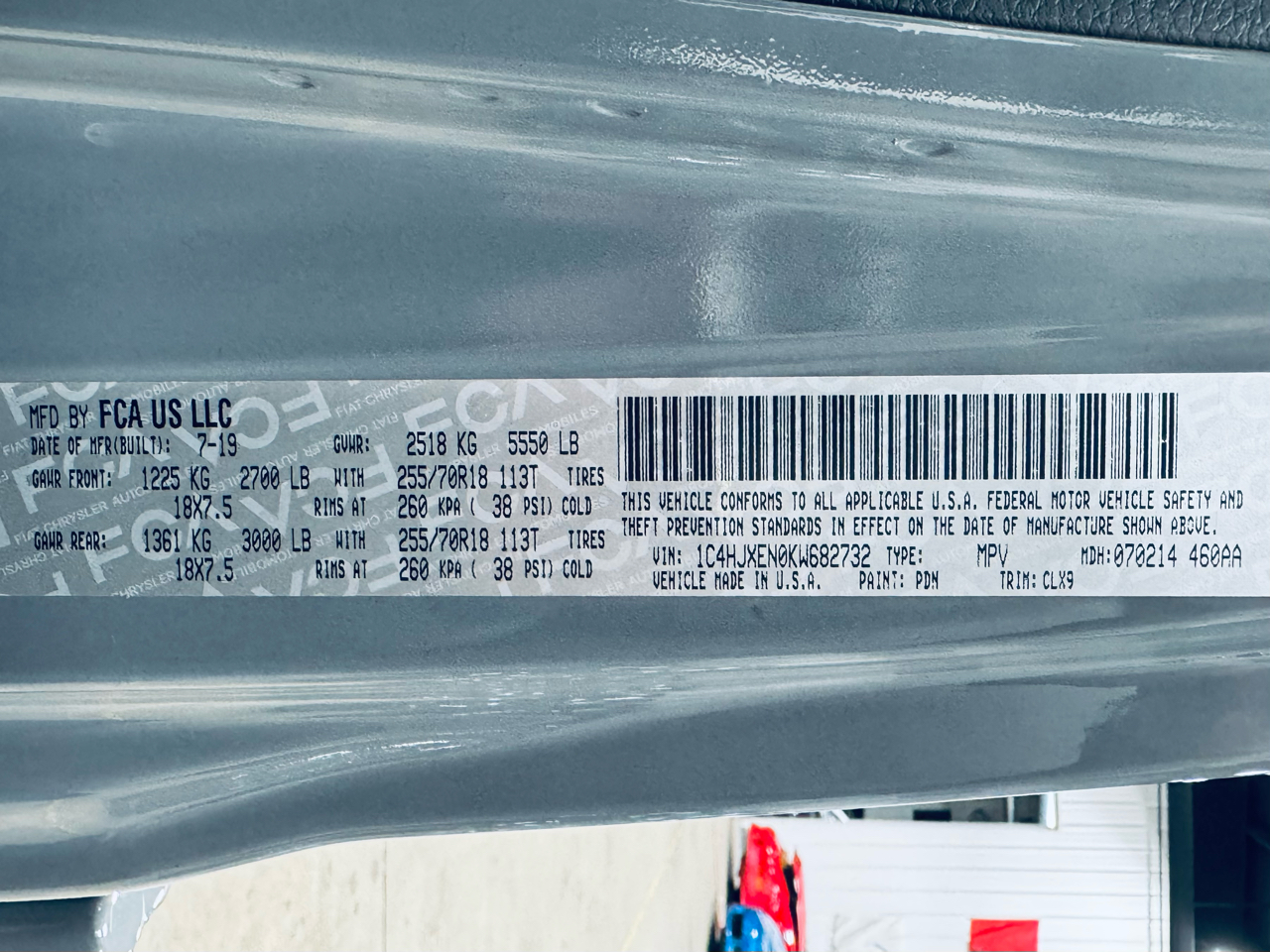 Jeep Wrangler Unlimited Sahara 4x4 2019