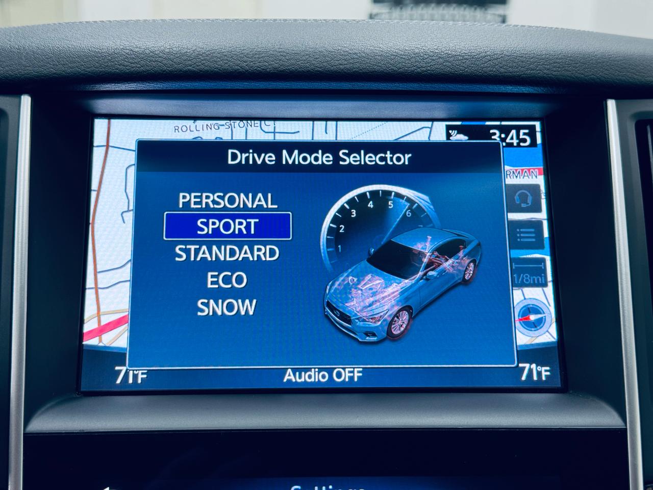 Infiniti Q50 3.0t LUXE AWD 2018