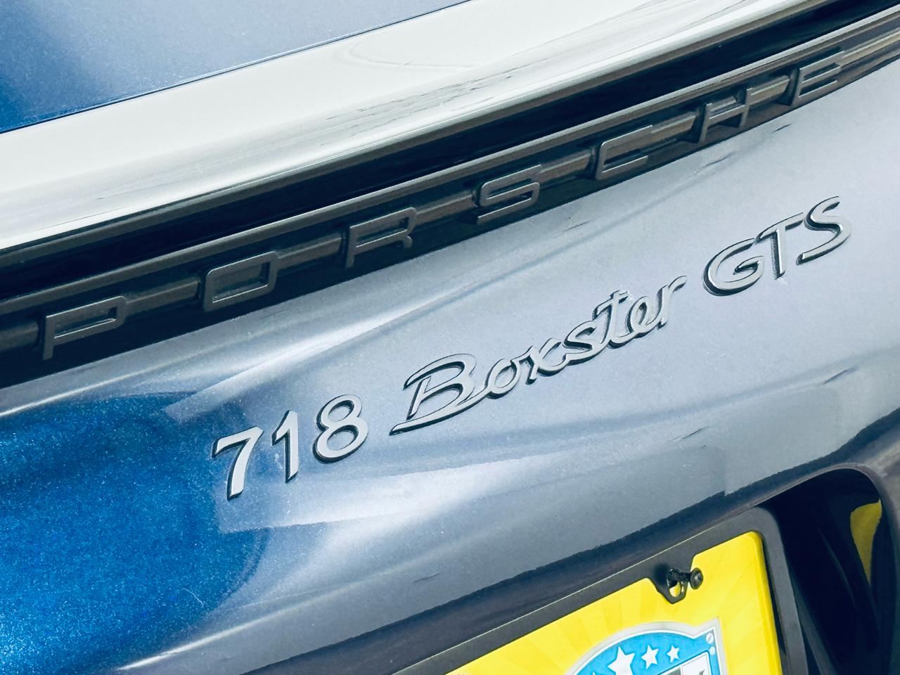 Porsche 718 Boxster GTS Roadster 2019