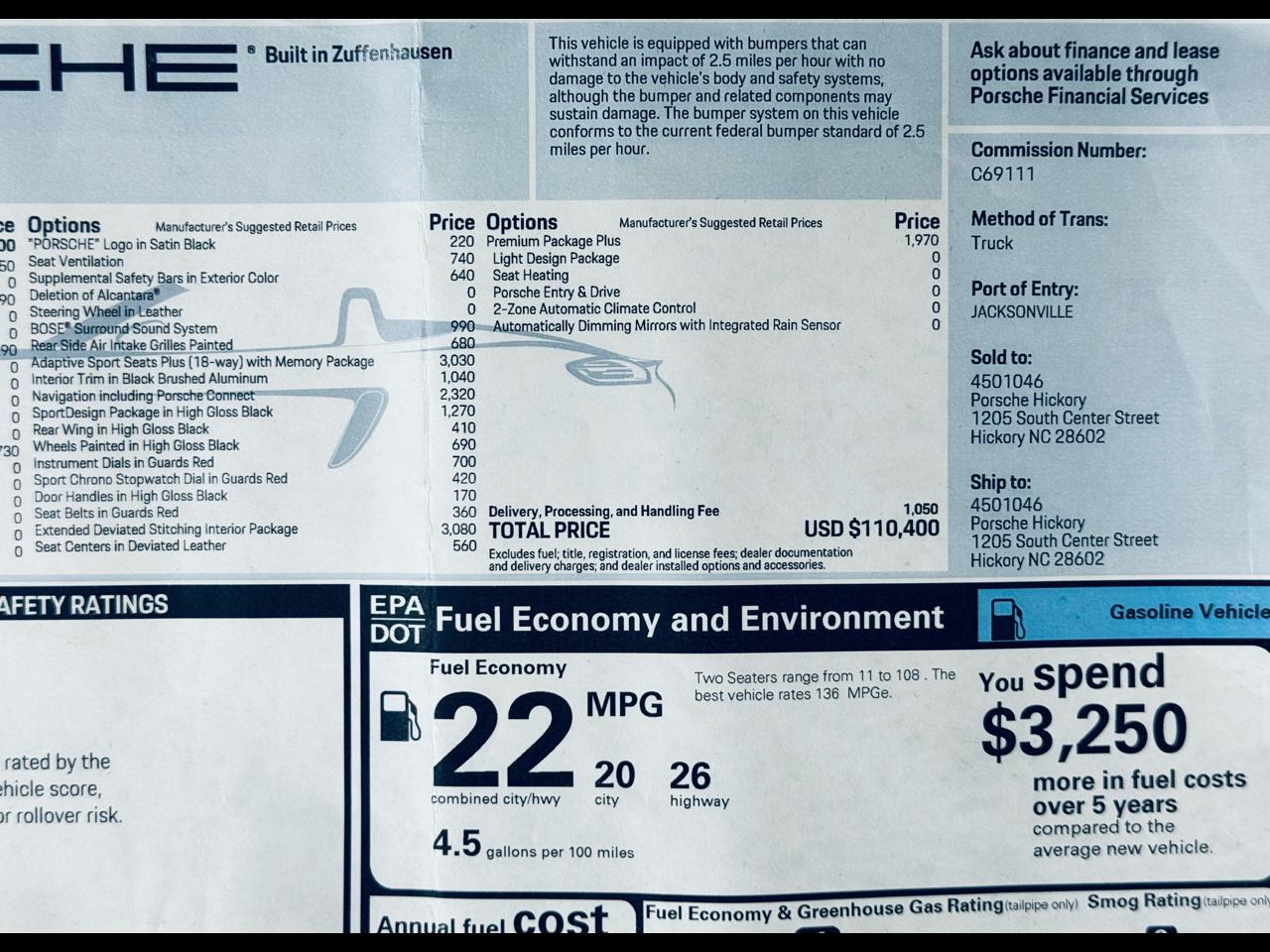 Porsche 718 Boxster GTS Roadster 2019
