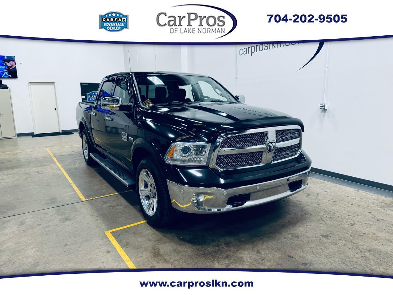 2016 RAM 1500 4WD Crew Cab 140.5" Longhorn