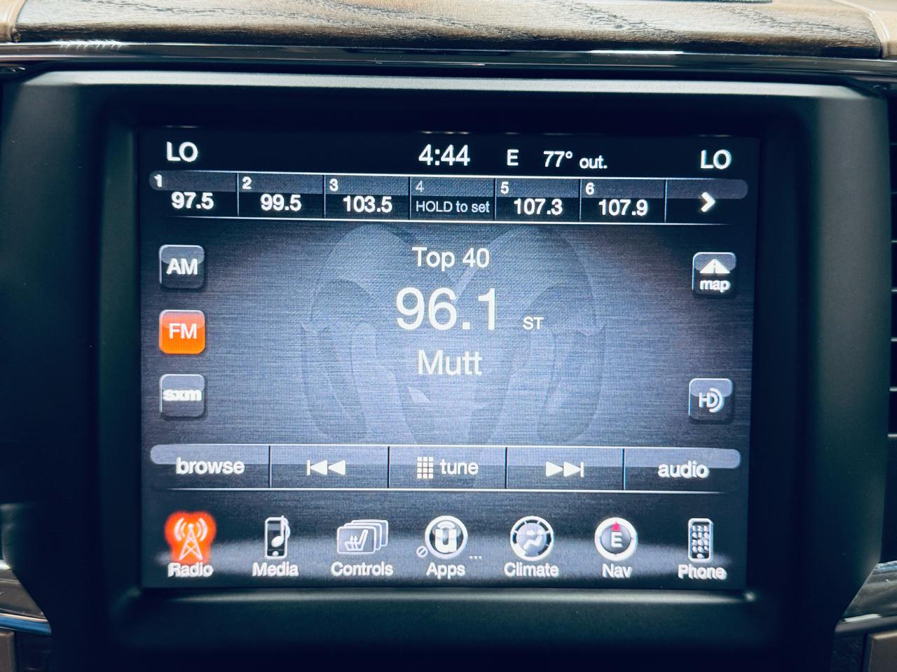 RAM 1500 4WD Crew Cab 140.5" Longhorn 2016