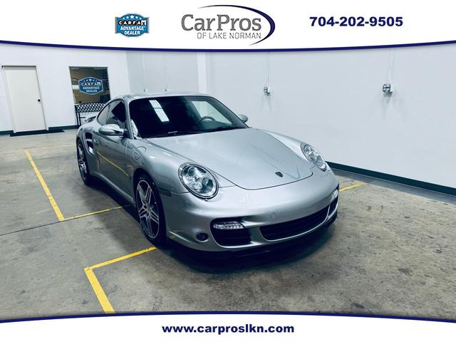 GT Silver Metallic 2007 Porsche 911 Turbo Coupe AWD Coupe All-Wheel Drive Automatic