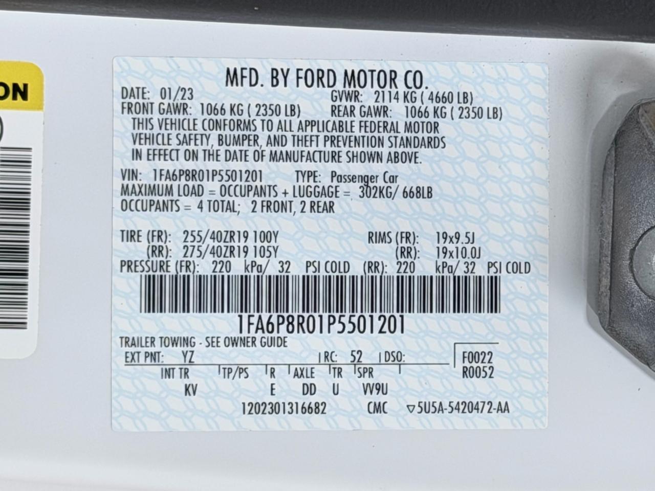 Ford Mustang  2023