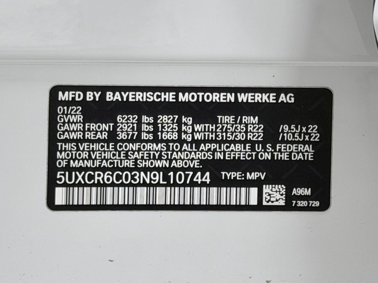 BMW X5 xDrive40i Sports Activity Vehicle 2022