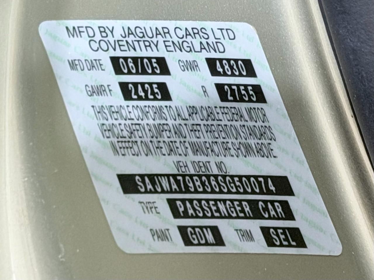 Jaguar XJ 4dr Sdn XJ8 LWB 2006