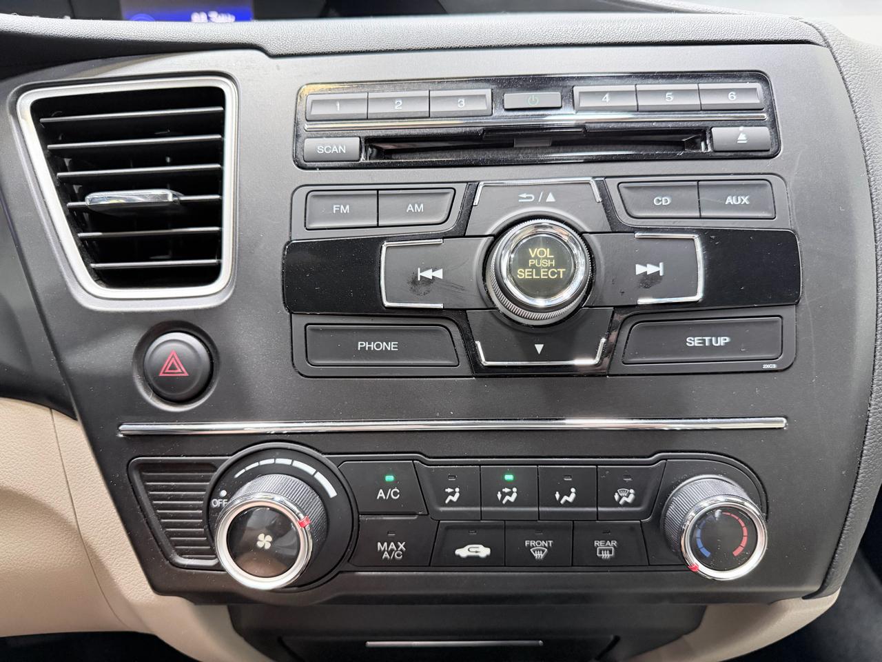 Honda Civic Sedan 4dr CVT LX 2014