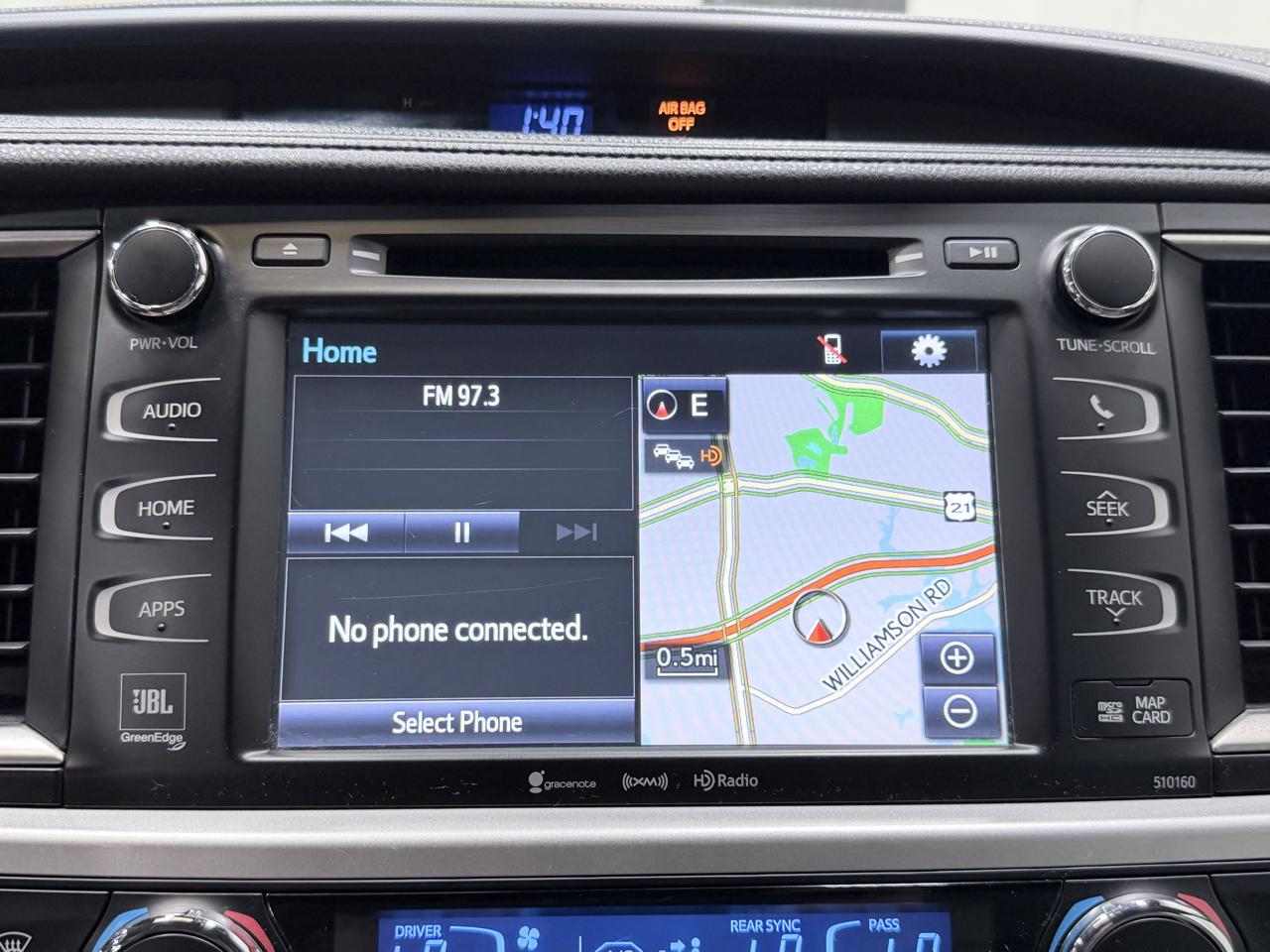 Toyota Highlander FWD 4dr V6 Limited (Natl) 2016