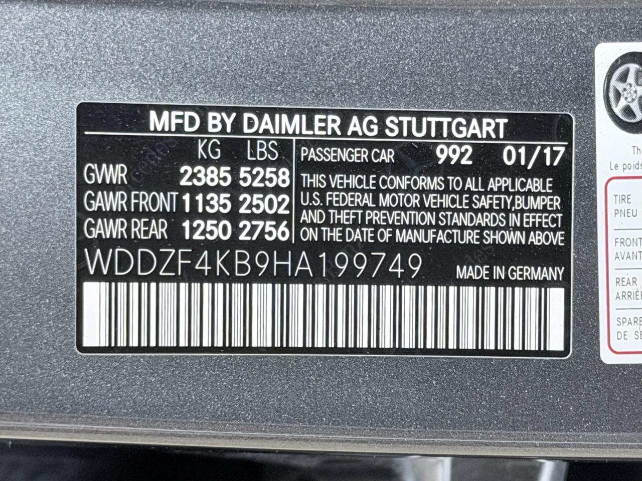 Mercedes-Benz E-Class E 300 Sport 4MATIC Sedan 2017
