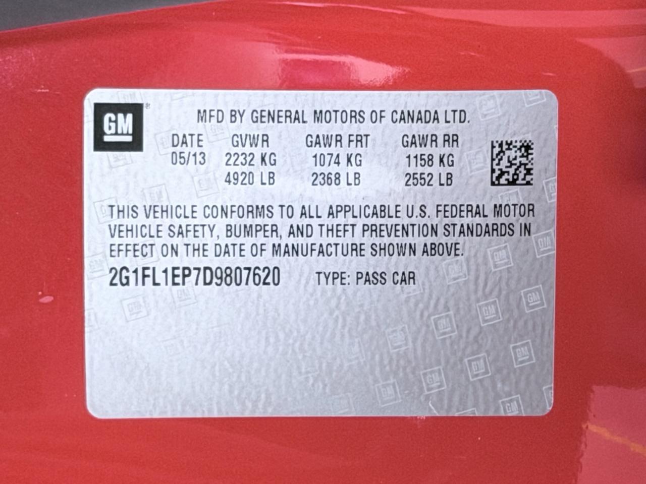 Chevrolet Camaro 2dr Cpe ZL1 2013