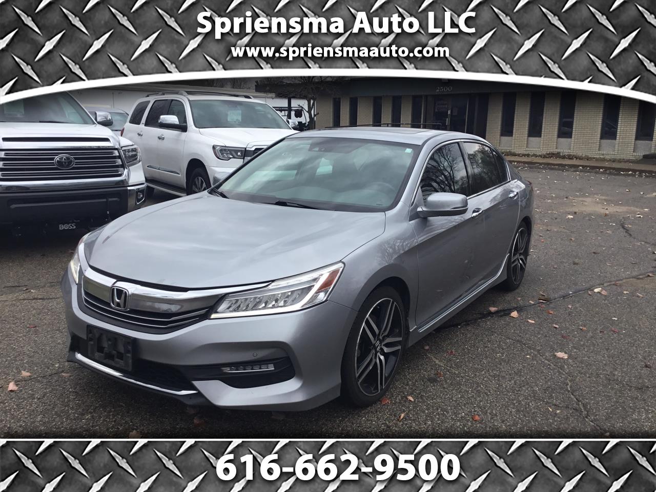 2016 Honda Accord Touring V6 Sedan 6-Spd AT