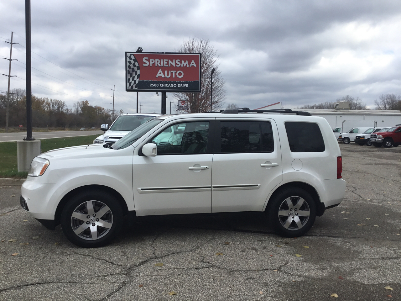 Honda Pilot Touring 4WD 5-Spd AT with DVD 2015